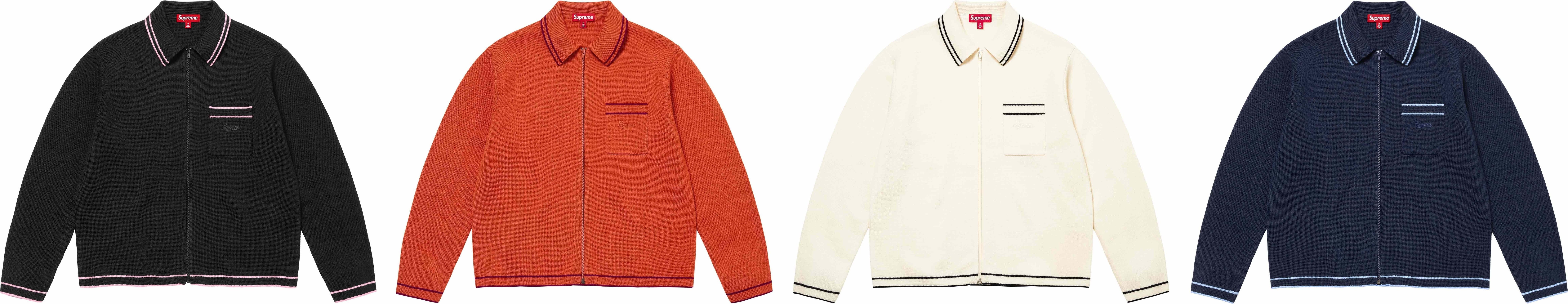 Zip Up Polo Sweater